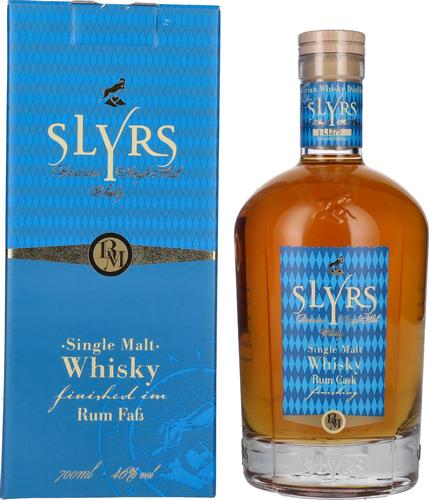 Slyrs RUM FASS FINISH Single Malt Whisky Limited Edition 46% Vol. 0,7l in Giftbox