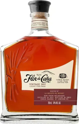 Vintage 1997 Single Cask - Cognac Cask Finish Rum 47% Vol. 0,7l in Giftbox