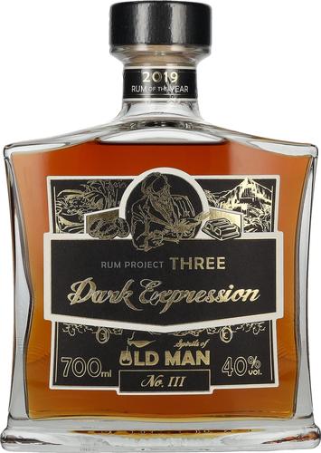 Rum Project THREE Dark Expression 40% Vol. 0,7l