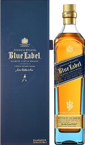 Blue Label Blended Scotch Whisky 40% Vol. 0,7l in Giftbox
