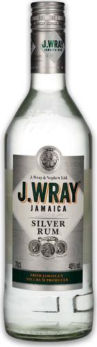 J.Wray Silver Jamaica Rum 40% Vol. 0,7l