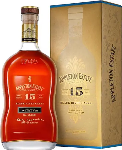 15 Years Old BLACK RIVER CASKS Jamaica Rum 43% Vol. 0,7l in Giftbox
