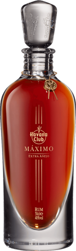 Máximo Extra Añejo Rum 40% Vol. 0,5l in Wooden box