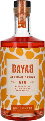 African Grown Burnt Orange Small Batch Gin 43% Vol. 0,7l
