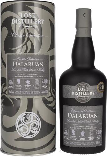 DALARUAN Classic Selection Blended Malt 43% Vol. 0,7l in Tinbox