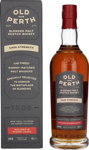 Cask Strength Blended Malt Scotch Whisky Sherry Casks 58,6% Vol. 0,7l in Giftbox
