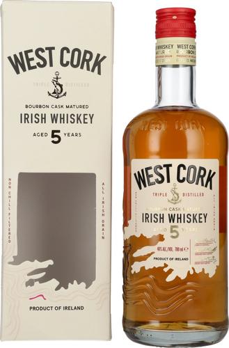 BOURBON CASK Blended Irish Whiskey 40% Vol. 0,7l in Giftbox
