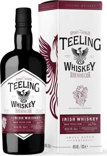 Teeling Whiskey Rosé Wine Cask 46% Vol. 0,7l in Giftbox