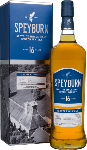 16 YEAR OLD Speyside Single Malt TRAVEL EXCLUSIVE 43% Vol. 1l in Giftbox