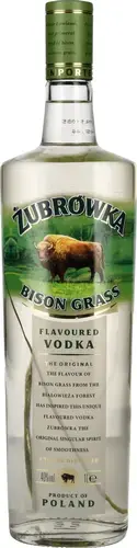 BISON GRASS Flavoured Vodka 40% Vol. 1l
