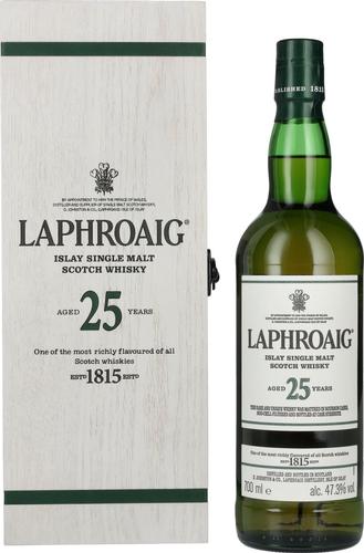 25 Years Old Islay Single Malt Scotch Whisky 2023 47,3% Vol. 0,7l in Wooden box