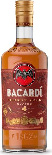 SHERRY CASK CUATRO 4 YO Gold Rum 40% Vol. 1l