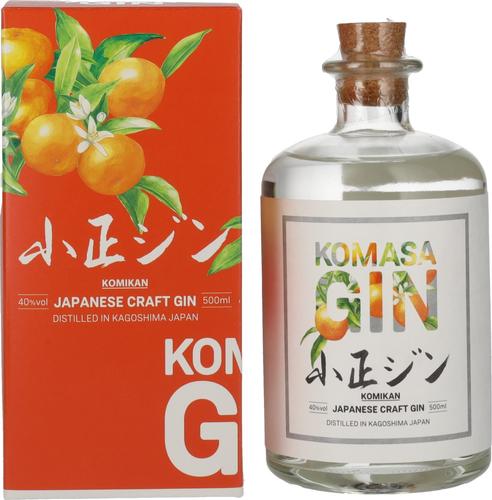SAKURAJIMA KOMIKAN Gin 40% Vol. 0,5l in Giftbox