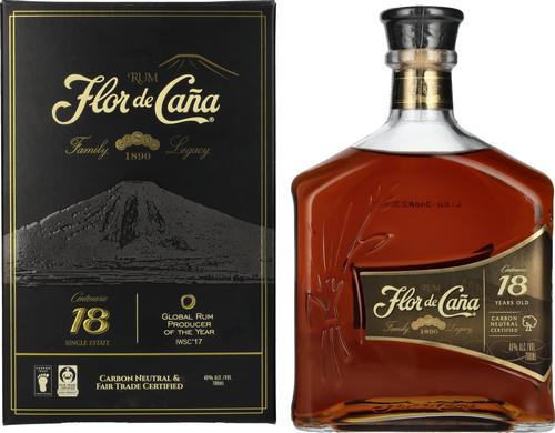 18 Years Old Single Estate Rum 40% Vol. 0,7l in Giftbox