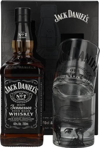 Tennessee Whiskey 40% Vol. 0,7l in Giftbox with 2 Rocks glasses