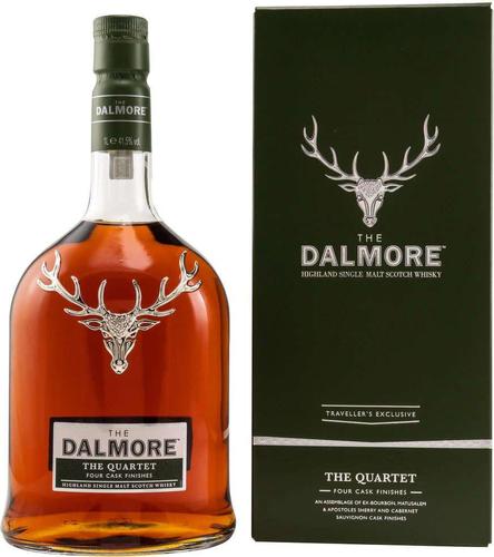 The Dalmore THE QUARTET Highland Single Malt Scotch Whisky 41,5% Vol. 1l in Giftbox
