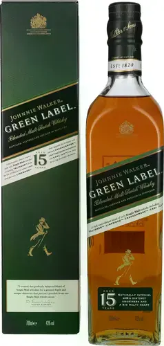 Green Label 15 Years Old 43% Vol. 0,7l