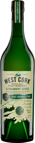 PEAT CHARRED CASK Single Malt Irish Whiskey 43% Vol. 0,7l