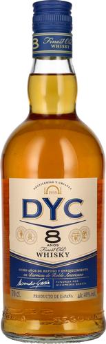 DYC Destilerias y Crianza 8 Years Old Whisky 40% Vol. 0,7l