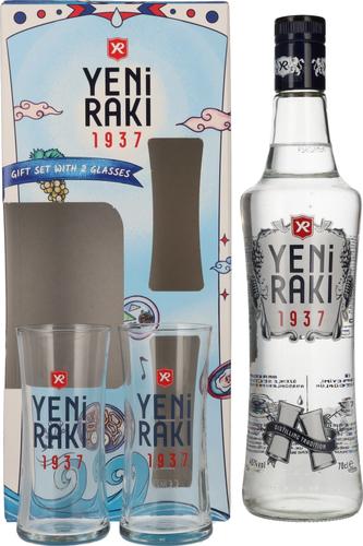 45% Vol. 0,7l in Giftbox with 2 glasses