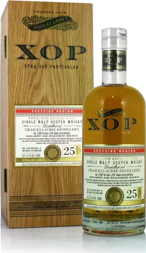 XOP Craigellachie 25 Years Old Sherry Finished 1995 53,7% Vol. 0,7l in Wooden box