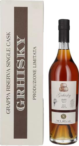 Grappa Riserva Single Speyside Whisky Cask 2023 40% Vol. 0,7l in Giftbox