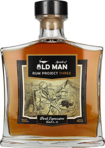 Rum Project THREE Dark Expression 40% Vol. 0,7l