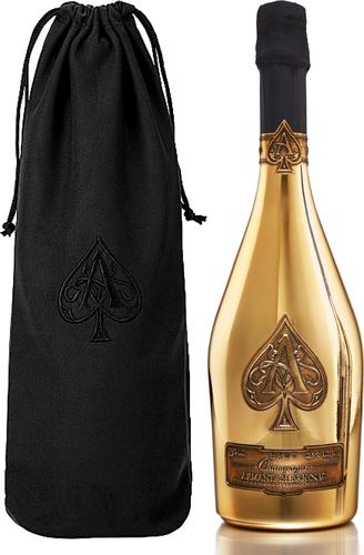 BRUT GOLD Champagne 12,5% Vol. 0,75l in Velvet Bag