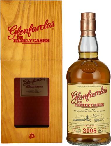 THE FAMILY CASKS Single Cask SUMMER 2024 Plain Butt #2112 2008 57,7% Vol. 0,7l