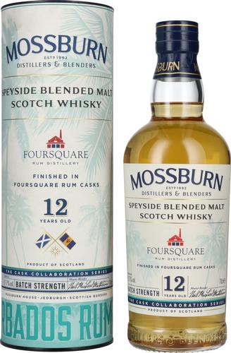 FOURSQUARE 12 Years Old Rum Casks Whisky Batch Strength 57,7% Vol. 0,7l in Giftbox