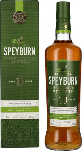 10 YEAR OLD Speyside Single Malt Scotch Whisky 40% Vol. 0,7l in Giftbox