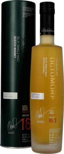 EDITION: 16.3 Super Heavily Peated Islay Single Malt 61,6% Vol. 0,7l in Tinbox