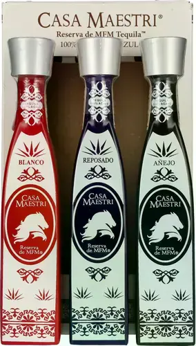 MFM Tequila Gift Set 40% Vol. 3x0,1l