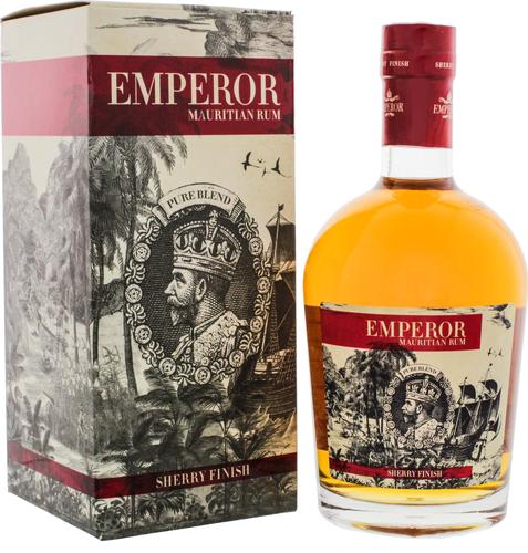Emperor Mauritian Rum Aged Blend Sherry Finish 40% Vol. 0,7l in Giftbox