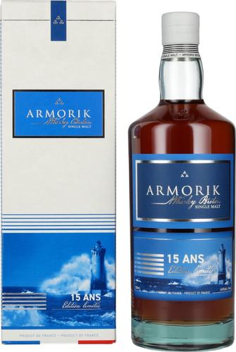 15 YO Breton Single Malt Edition Limitée Whisky 46% Vol. 0,7l in Giftbox