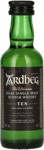 TEN Years Old Islay Single Malt 46% Vol. 0,05l (Mini)