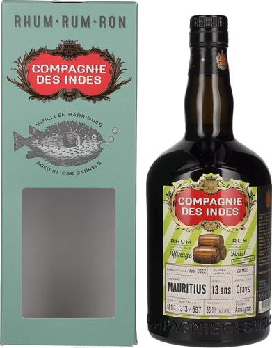 MAURITIUS Single Cask Rum 13 ans Armagnac Finish 53,1% Vol. 0,7l in Giftbox