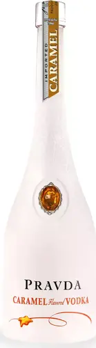 Pravda CARAMEL Flavored Vodka 37,5% Vol. 0,7l