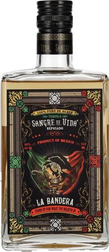 Loteria LA BANDERA Reposado Tequila 100% de Agave 40% Vol. 0,35l