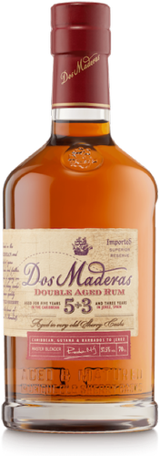 5+3 Years Old Double Aged Rum 37,5% Vol. 0,7l