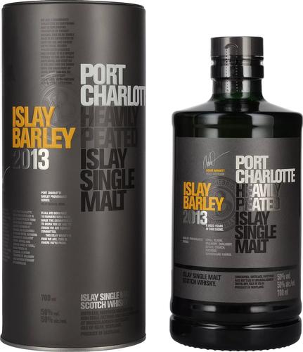 ISLAY BARLEY Heavily Peated Islay Single Malt 2013 50% Vol. 0,7l in Tinbox