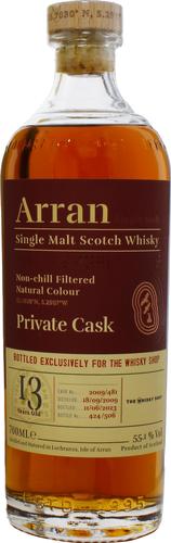 13 YO PRIVATE CASK 2010/2024 58,3% Vol. 0,7l in Giftbox