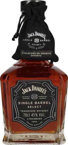 Select Single Barrel Tennessee Whiskey 45% Vol. 0,7l with Whisky Stones