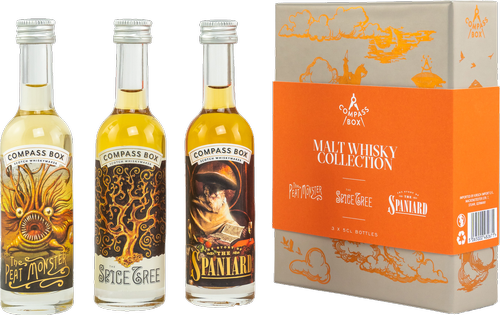 Blended Malt Whisky Collection 45% Vol. 3x0,05l in Giftbox