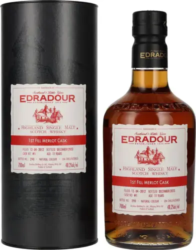 11 Years Old ST. MICHAEL-EPPAN Merlot Cask #1 2012 48,2% Vol. 0,7l in Giftbox