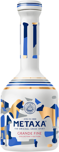 GRANDE FINE Collector's Edition Ceramic bottle 40% Vol. 0,7l in Giftbox