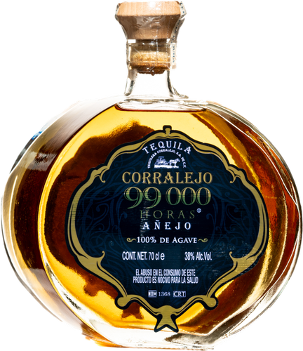 Tequila 99,000 HORAS AÑEJO 100% de Agave 38% Vol. 0,7l