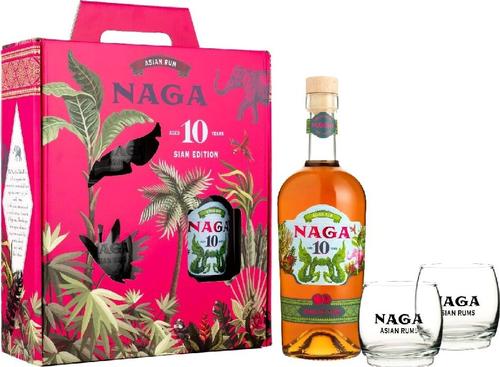 SIAM EDITION 10 Years Old Rum 40% Vol. 0,7l in Giftbox with 2 glasses