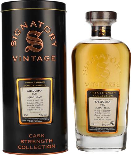 CALEDONIAN 31 Years Old Cask Strength 1987 50,2% Vol. 0,7l in Tinbox