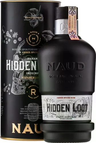HIDDEN LOOT Amber Spiced Rum 40% Vol. 0,7l in Giftbox